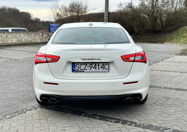 Maserati Ghibli cena 149998 przebieg: 61957, rok produkcji 2018 z Częstochowa małe 407